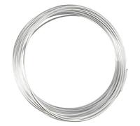 CETEOR Alambre De Aluminio De 2 M - 99,99% Puro for Manualidades, Bonsái Y Uso Industrial, De 4,5 Mm A 8 Mm De Diámetro(8mm)