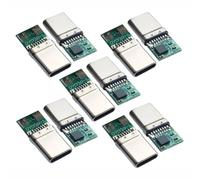 Cetfuro 10 unidades módulo de carga PD/tarjeta señuelo PD 2 3.0 cable de liberación CC USB tipo C enchufe macho QC4 conector de carga 12 V