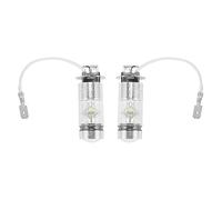 Cetfuro 2Pcs 6000K LED H3 100W 2323 Bombilla Antiniebla para AutomóVil DRL