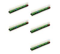 Cetfuro 5 Piezas 2X20 Macho GPIO Header para Zero Doble 20 Macho Pin GPIO Conector Apilable Header Extend