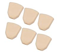 Cetfuro 6 Piezas Tapas de Clavijas de Afinación Llave de Afinador Pulida con Tornillos Piezas de Arandela para Guitarras Acústicas y Eléctricas, Tapa de Afinador B