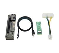 Cetfuro - Adaptador M.2 MKEY a OCULINK (estación de acoplamiento GPU de alta velocidad, PCIE 4.0 X4, mini ordenador portátil, a adaptador de tarjeta gráfica externa