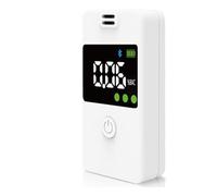 Cetfuro AlcoholíMetro, Probador de Alcohol con PrecisióN de con Conectividad Bluetooth, Pantalla LCD Digital Azul para el Hogar Personal