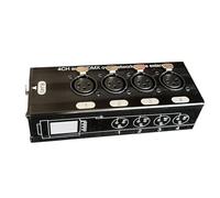 Cetfuro - Cable alargador de audio XLR de 3 pines de 4 canales y en red, extensión de señal de red DMX512, instalación fácil