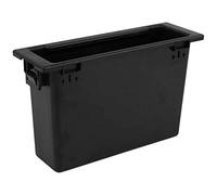 Cetfuro Car Stereo Radio Dashboard Caja de Almacenamiento Montaje 1Din Pocket Kit Caja de Almacenamiento Accesorios Interior para