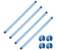 Cetfuro Paquete de 4 Mangueras de Vacío para Limpiador de Piscinas R0527700, Piezas de Repuesto de Manguera, para Limpiador de Piscinas MX6, MX8