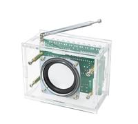 Cetfuro RDA5807 87 MHZ-108 MHz FM Radio Kit DIY FM Electrónica DIY Piezas de Circuito LED Pantalla Digital con Indicador Kits de Soldadura