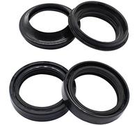 Cetfuro Sello de Polvo y Sello de Aceite de Horquilla Delantera de Motocicleta 37X50X11 para RM85 Turbo TU250 GZ250 GS550 VS700 GS750 XN 85