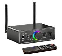 Cetfuro Transmisor Receptor Bluetooth 5.3 Adaptador de Audio sin 2 en 1 para TV/PC/Auriculares/KTV/Estéreo Doméstico