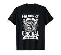 Cetrería Falconer Ornitología Ave rapaz Halcón peregrino Camiseta