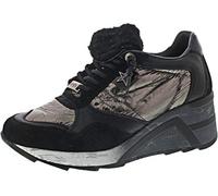 Cetti C-1143 SRA - Zapatos de mujer Casual - Ante-Curly-Black