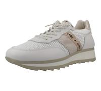 Cetti Zapatilla Deportiva 849 Piel Nature Y Rejilla Blanca Talla Numeric_38