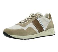 Cetti - Zapatilla Deportiva Casual,Sneakers,cordón elástico,Suela Decorada,Plantilla Extraible,Vintage,Piel para: Hombre Color: CALIZA Talla:41