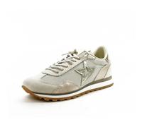 Cetti - Zapatilla Sneakers Deportiva Casual,de Piel y Tela,cordón elástico,Estrella,Suela con Tacos,Vintage, para: Mujer Color: Champagne Talla:41