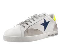 Cetti - Zapato Deportivo Casual,Sneakers Cordon elástico,Plantilla Extraible,Suela de Goma,de Piel,Estrella para: Hombre Color: Blanco Talla:42