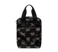 Ceudet Bolsas de Biblia para mujer, organizador de libros, funda de transporte de la Biblia, con diseño de mariposas, multicolor, Talla única