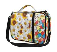 Ceudet Funda de Biblia occidental para niños, fundas de la Biblia para niñas, bolsas de iglesia para mujeres, Impresión artística de retazos, Talla única