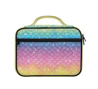 Ceudet Funda de Biblia para niños, bonita funda de Biblia para niños, Rainbow Mermaid Scale03, Talla única