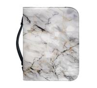 Ceudet Funda de transporte de la Biblia para mujer, bolsas de Biblia personalizadas, Mármol a rayas gris01, X-Large