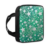 Ceudet Funda de transporte de la Biblia para niños, funda protectora de la Biblia para niños, Luna de estrella verde, Talla única