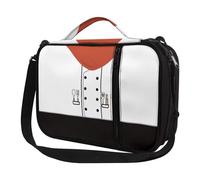 Ceudet Funda para la Biblia con correa para el hombro, funda para la Biblia Diversebee para mujer, funda para libro de la Biblia, Estampado de chef, Talla única