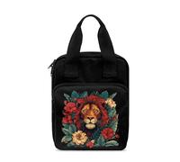 Ceudet Fundas para la Biblia para mujer, bolsa grande 3D para Biblia con asa de bolsillos, funda de transporte de Biblia con cremallera para mujeres y hombres, bolsa de Biblia portátil, accesorios de