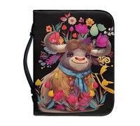 Ceudet Fundas para la Biblia para mujeres y hombres, funda de piel sintética para la Biblia, I am a Child of God, I am Arfully and Wonderfully Made, bolsa de la Biblia con asa para suministros de