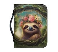 Ceudet Fundas para la Biblia para mujeres y hombres, funda de piel sintética para la Biblia, I am a Child of God, I am Arfully and Wonderfully Made, bolsa de la Biblia con asa para suministros de