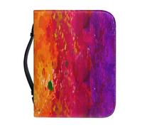 Ceudet Fundas para libros de tapa dura para llevar la Biblia para mujeres y niños, Sunset Glow, X-Large