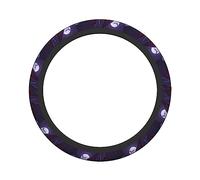 Ceudet Magic Dragon Under The Moon - Funda elástica para volante de microfibra suave al tacto, protector de volante para mujeres y hombres (15 pulgadas)