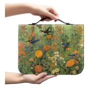 Ceudet Sunflower Fall - Funda de transporte de la Biblia para mujer, multiusos, protector de Biblia, ligero, para mujer, tamaño grande, Margarita de pájaro, L