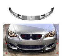 CEUOSWRD Kit De Cuerpo De Labio Divisor De Alerón De Parachoques Delantero para BMW Serie 5 E60 E61 M5 2005-2010,Carbon Fiber Look