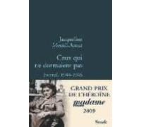 Ceux Qui Ne Dormaient Pas