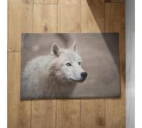 CEVAN Alfombra XXL Exterior Felpudo Entrada Series Lobo Alfombra de Verano para Interior Felpudo Exterior A Medida 40x60cm
