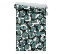 CEVAN Papel de Pared 3D Bodega Pintado Autoadhesivo Art Deco Graffiti Círculos Arte Geométrico Modern Individuality Individualidad Moderna 45x300cm