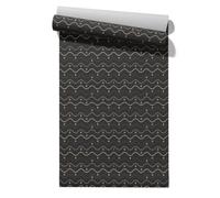 CEVAN Papel PVC Autoadhesivo Pared Panel Revestimiento Alero Arte Geométrico Noble Noble Papel Pintado Impermeable Y Resistente Aceite Para Paredes Cocina 45x200cm