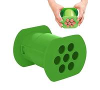 Cevapcici Shaping Press - Handheld Meat Forming Tool for Balkan Sausage Recipes | Sturdy Stainless Steel Construction with Easy Clean Design, Compact Cevapcici and Kebab Patty Maker 4.72x3.62x3.15 in