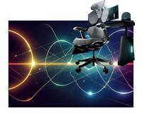 Cevgubn Alfombra para Silla Gaming, Protector Suelo Silla Ruedas, Alfombrilla para Silla de Oficina Gaming, Alfombrilla para Silla de Escritorio, Tapete de Protección de Madera/baldosas 100 x 120 cm