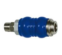 Cevik CA-470/2 - Accesorio De Neumatica Enchufe rápido universal de seguridad rosca-macho.3/8"