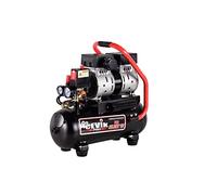 CEVIK PRO - CA-PRO12SILENT - Compresor Aire Silencioso - 62 dB - 12L - 1HP - Máx 8 Bar - 115 l/min - Sin Aceite - Dos Salidas de Aire - Compacto y Portátil - Compresor de Pintura y Neumática
