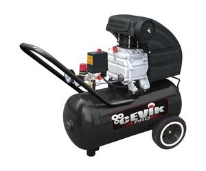 CEVIK PRO - CA-PRO25 - Compresor Aire Portatil Monoblock - 92 dB - 24 litros - 2HP - Máx 8 Bar - 195 l/min - Con Aceite - Dos Salidas Aire - Compacto y Portátil - Compresor de Pintura y Neumática