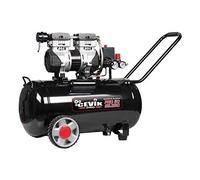 CEVIK PRO - CA-PRO50SILENC - Compresor Aire Silencioso - 59 dB - 50 litros - 1.5HP - Máx 8 Bar - 150 l/min - Sin Aceite - Dos Salidas de Aire - Compacto y Portátil - Compresor de Pintura y Neumática
