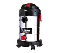 Cevik Pro CE-PRO50XT Aspiradora Industrial 1400W Inoxidable 50L Seco y Húmedo con Toma Sincronizada y Función Soplador