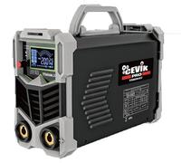 CEVIK PRO CE-TITANIUM162 - Soldador Inverter MMA con Máscara de Soldadura y Portaelectrodo - 160A 60% 230V - Electrodos hasta 4mm - Display Digital - IGBT - Conectable a Generador - Máquina Soldar Pro