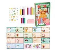Ceweao Arco iris Arco Iris Artes | Postales creativas y divertidas novedosas,Papel rascador Regalos para fiestas | Para cumpleaños Aula Actividad Hogar Campamento de Verano Preescolar Oficina Viaje