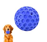 Ceweao Pelota de goma resistente para perros, juguete de goma con chirrido - pelotas de juego para perros | para dentición, apport, juego, entrenamiento y contra el aburrimiento