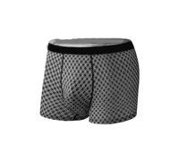 CEWIFO Calzoncillos suaves y transpirables para hombre con cintura media para una comodidad diaria y un ajuste óptimo en cada temporada, Negro , XL