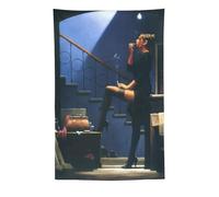 CEWO Pintores escoceses Jack Vettriano Bailarina para dinero Póster de impresión artística Tapiz de pared Tapices de pared Dormitorio Decoración del Hogar Sala de Regalo Estética 60 x 90 pulgadas