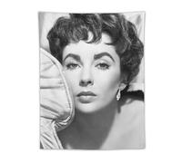 CEWO Póster de Elizabeth Taylor de las actrices de televisión estadounidenses (4) impresión de arte fotográfico tapiz decorativo para el hogar dormitorio decoración moderna tapices regalos 30 x 40