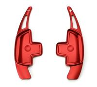 CEWSUIO Compatible con Benz para Clase A A180 A200 A250 para W176 2016-2021 Paletas De Cambio De Coche Piezas Interiores De Coche Hoja Cambio Volante(Red)